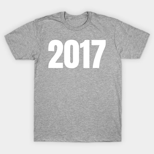 2017 T-Shirt by blueduckstuff